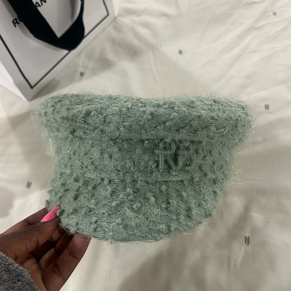 Chic Mint Knit Women's Hat